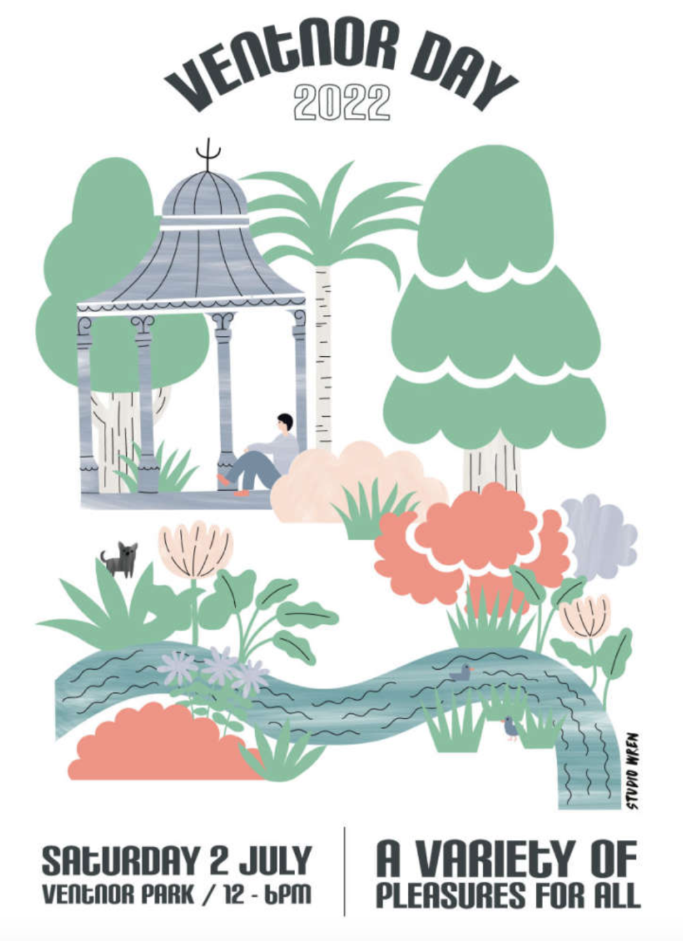 Ventnor Day Ventnor Park 2 July 2022 12 noon til 6pm Isle of