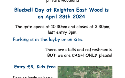 Bluebell Day – Sunday 28th April 2024