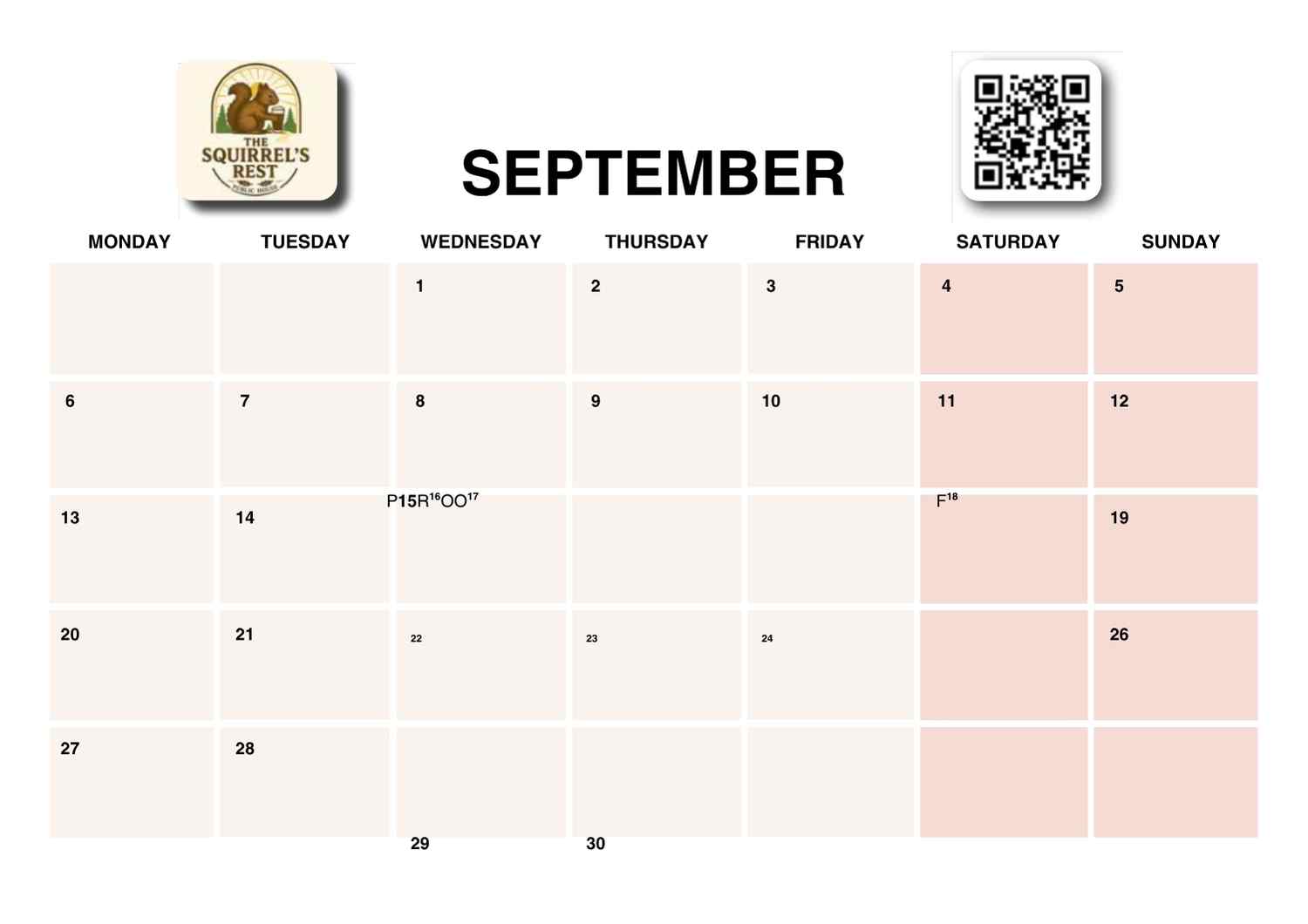 2027 Isle of Wight Red Squirrel Trust Calendar - Image 19