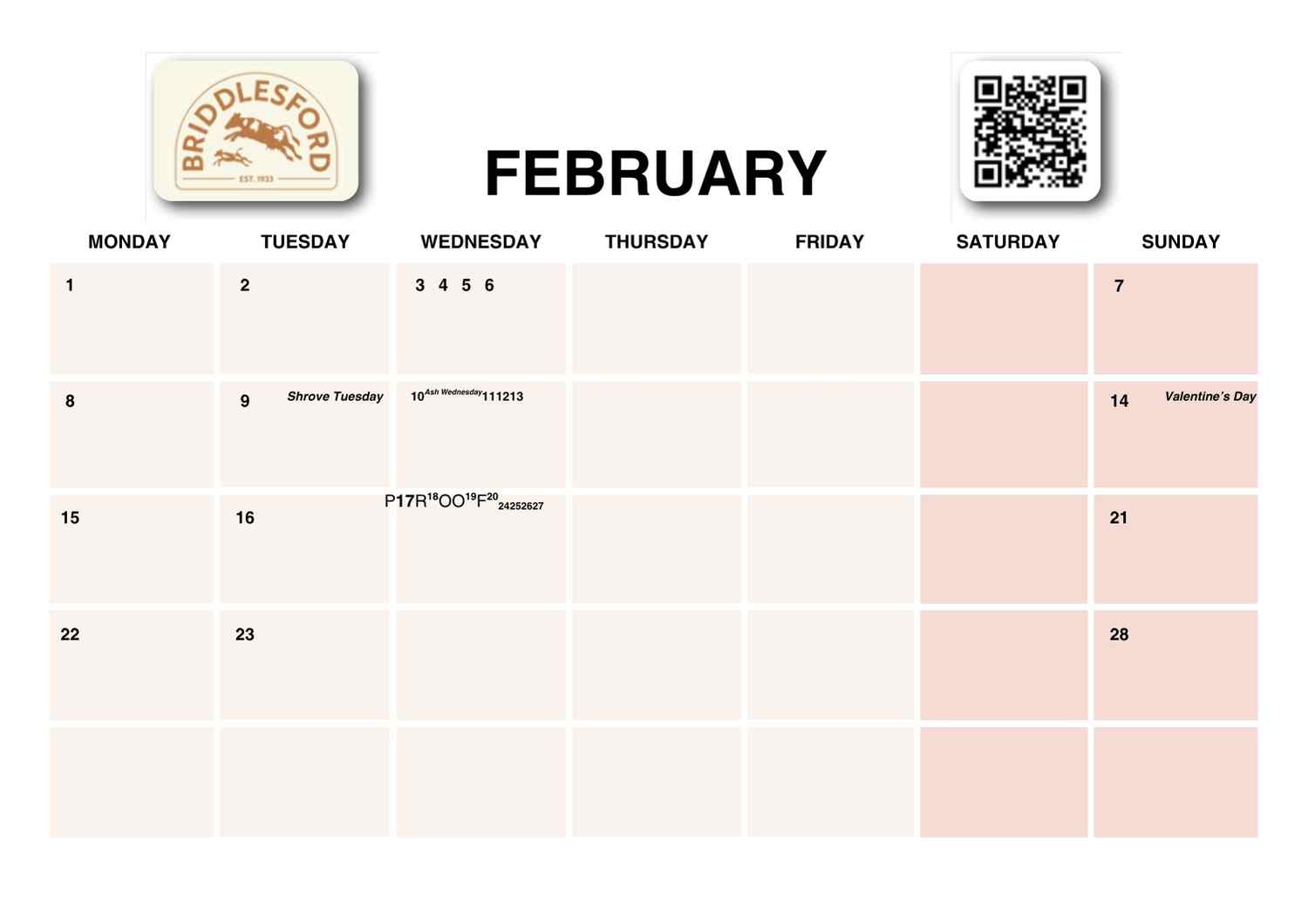 2027 Isle of Wight Red Squirrel Trust Calendar - Image 5